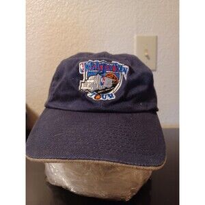 Vintage NBA Jam Van Tour Gatorade Hat Cap SnapBack 90s Y2k Navy
